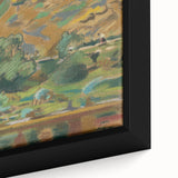 Abstract Expressionist Landscape - Vibrant Expressionism Wall Decor