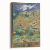 Abstract Expressionist Landscape - Vibrant Expressionism Wall Decor