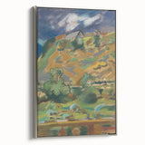 Abstract Expressionist Landscape - Vibrant Expressionism Wall Decor