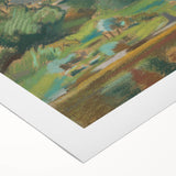 Abstract Expressionist Landscape - Vibrant Expressionism Wall Decor