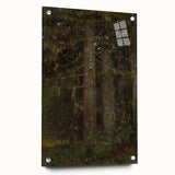 Impressionism Wall Art - Forest Interior Scene - Moody Woodland Art Print