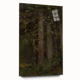 Impressionism Wall Art - Forest Interior Scene - Moody Woodland Art Print