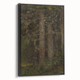 Impressionism Wall Art - Forest Interior Scene - Moody Woodland Art Print