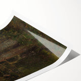 Impressionism Wall Art - Forest Interior Scene - Moody Woodland Art Print