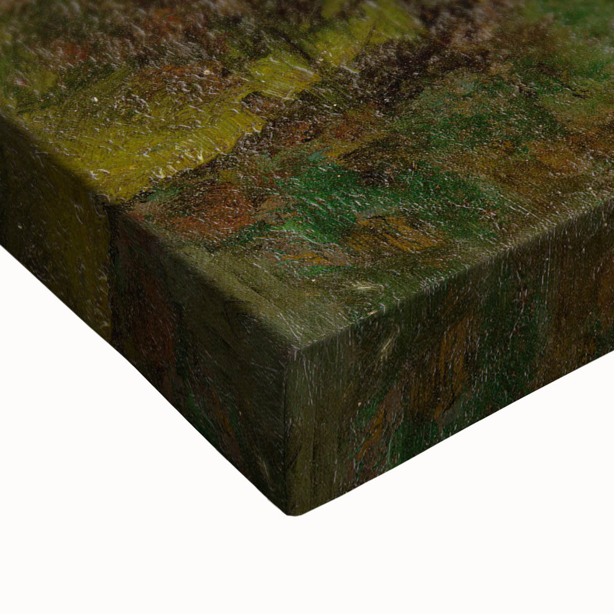 Impressionism Wall Art - Forest Interior Scene - Moody Woodland Art Print
