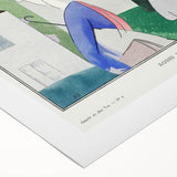 Vintage Fashion Plate - Modern Wall Art with Elegant 1914 Style