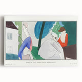 Vintage Fashion Plate - Modern Wall Art with Elegant 1914 Style