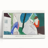 Vintage Fashion Plate - Modern Wall Art with Elegant 1914 Style