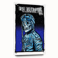 Foo Fighters Retro Wall Art - Vintage Aviator Skull Poster