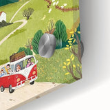 Adventure Boys Room Wall Art – Road Trip in Nature for Kids Rooms