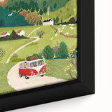 Adventure Boys Room Wall Art – Road Trip in Nature for Kids Rooms