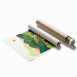 Adventure Boys Room Wall Art – Road Trip in Nature for Kids Rooms