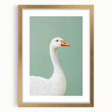 Elegant Goose Nursery Wall Art - Baby Room & Kids Room Decor