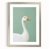 Elegant Goose Nursery Wall Art - Baby Room & Kids Room Decor