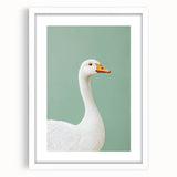 Elegant Goose Nursery Wall Art - Baby Room & Kids Room Decor