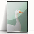 Elegant Goose Nursery Wall Art - Baby Room & Kids Room Decor