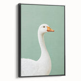 Elegant Goose Nursery Wall Art - Baby Room & Kids Room Decor