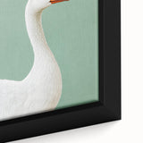Elegant Goose Nursery Wall Art - Baby Room & Kids Room Decor