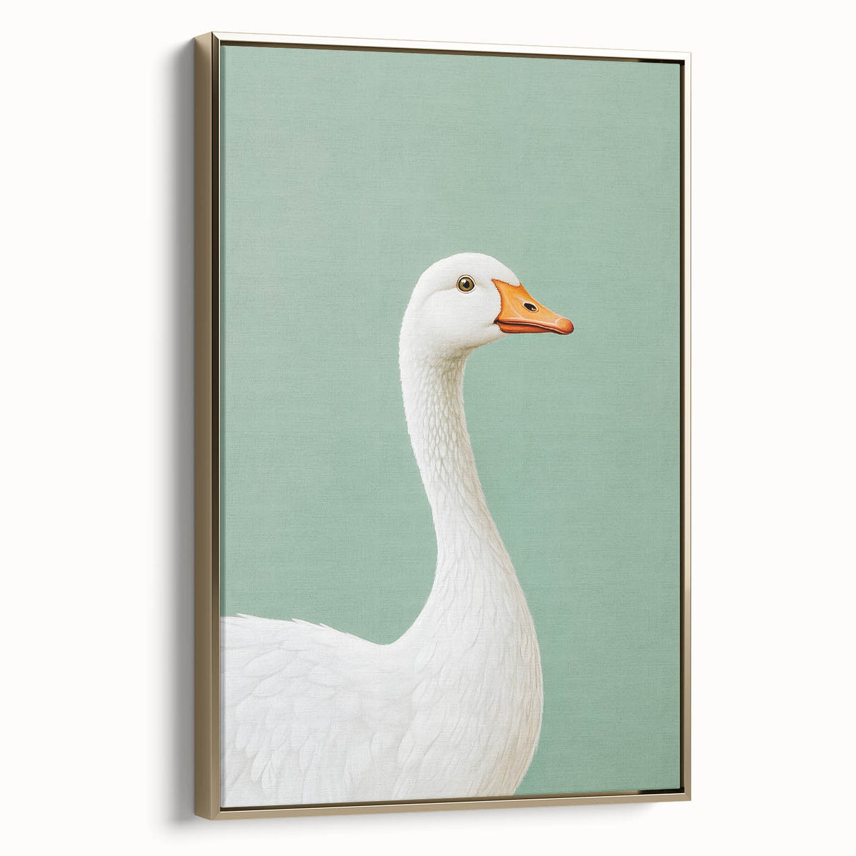 Elegant Goose Nursery Wall Art - Baby Room & Kids Room Decor
