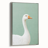 Elegant Goose Nursery Wall Art - Baby Room & Kids Room Decor