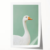 Elegant Goose Nursery Wall Art - Baby Room & Kids Room Decor