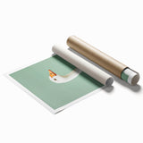 Elegant Goose Nursery Wall Art - Baby Room & Kids Room Decor