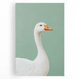 Elegant Goose Nursery Wall Art - Baby Room & Kids Room Decor