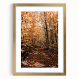 Extra large abstract art print with textured autumnal hues on a framed canvas, ideal for living room decor.