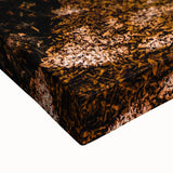 Large art canvas featuring a black and white landscape painting with detailed trees in autumn, ideal for bedroom wall decor.