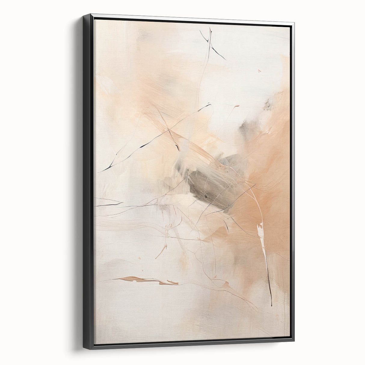 Framed Dining Room Prints - Elegant Abstract Dining Room Wall Art