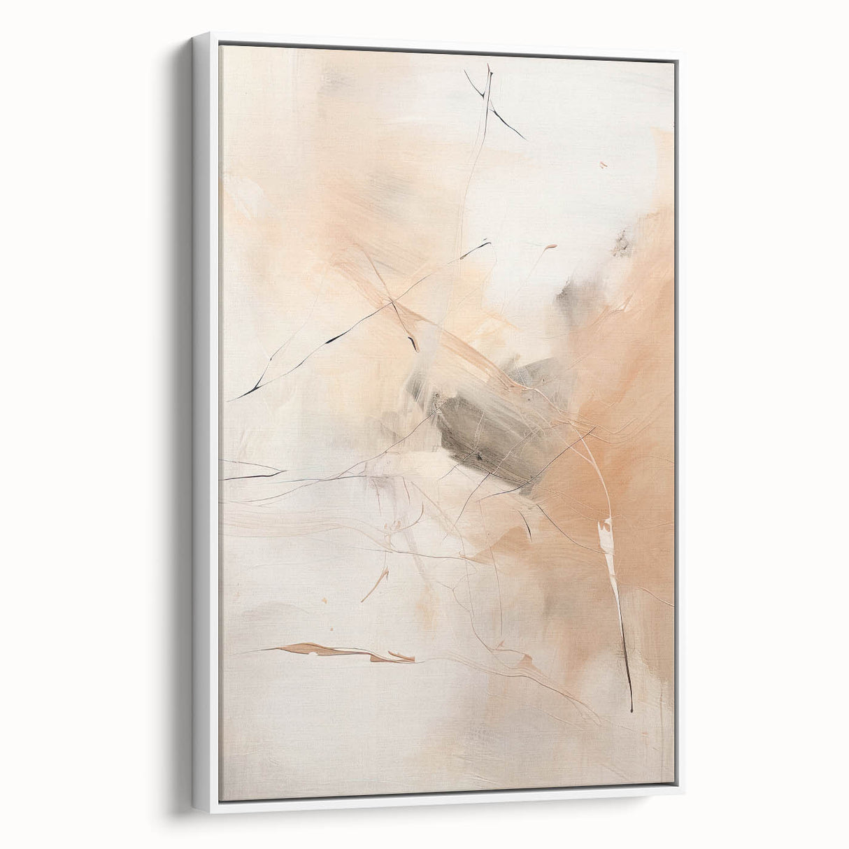Framed Dining Room Prints - Elegant Abstract Dining Room Wall Art