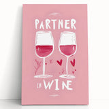 Large black and white stretched canvas featuring assorted kitchen items, ideal for kitchen wall art.