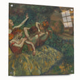 Four Dancers by Degas: Graceful Ballerinas in Pastel Wall Art