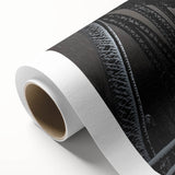 Rolled canvas art depicting a vibrant landscape bridge scene, showcasing rich colors and intricate details, packaged securely in a durable cardboard tube for safe shipping.