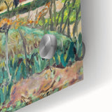 Modern Wall Art - Tranquil Rainy Landscape Scene - Nature Art Print