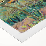 Modern Wall Art - Tranquil Rainy Landscape Scene - Nature Art Print