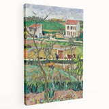 Modern Wall Art - Tranquil Rainy Landscape Scene - Nature Art Print