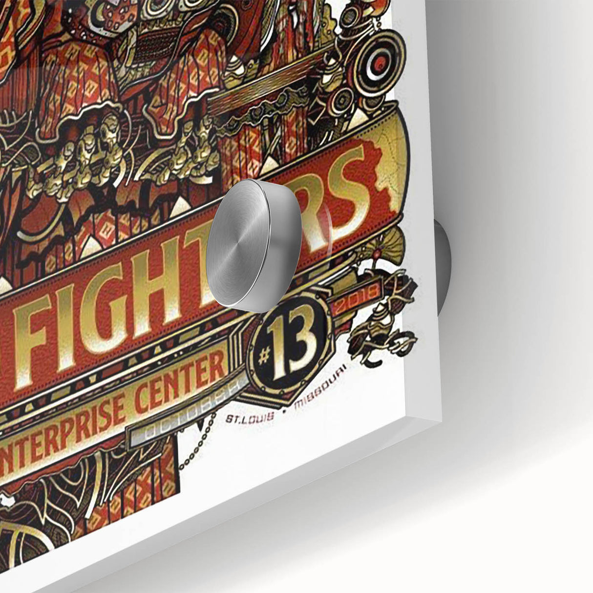 Foo Fighters Retro Wall Art - Vintage Steampunk Poster