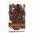 Foo Fighters Retro Wall Art - Vintage Steampunk Poster