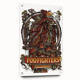 Foo Fighters Retro Wall Art - Vintage Steampunk Poster