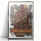 Foo Fighters Retro Wall Art - Vintage Steampunk Poster