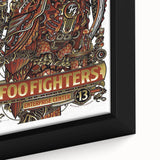Foo Fighters Retro Wall Art - Vintage Steampunk Poster
