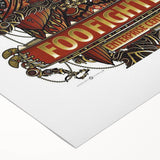 Foo Fighters Retro Wall Art - Vintage Steampunk Poster