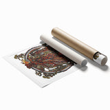 Foo Fighters Retro Wall Art - Vintage Steampunk Poster