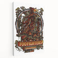 Foo Fighters Retro Wall Art - Vintage Steampunk Poster