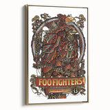 Foo Fighters Retro Wall Art - Vintage Steampunk Poster