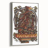 Foo Fighters Retro Wall Art - Vintage Steampunk Poster