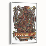 Foo Fighters Retro Wall Art - Vintage Steampunk Poster