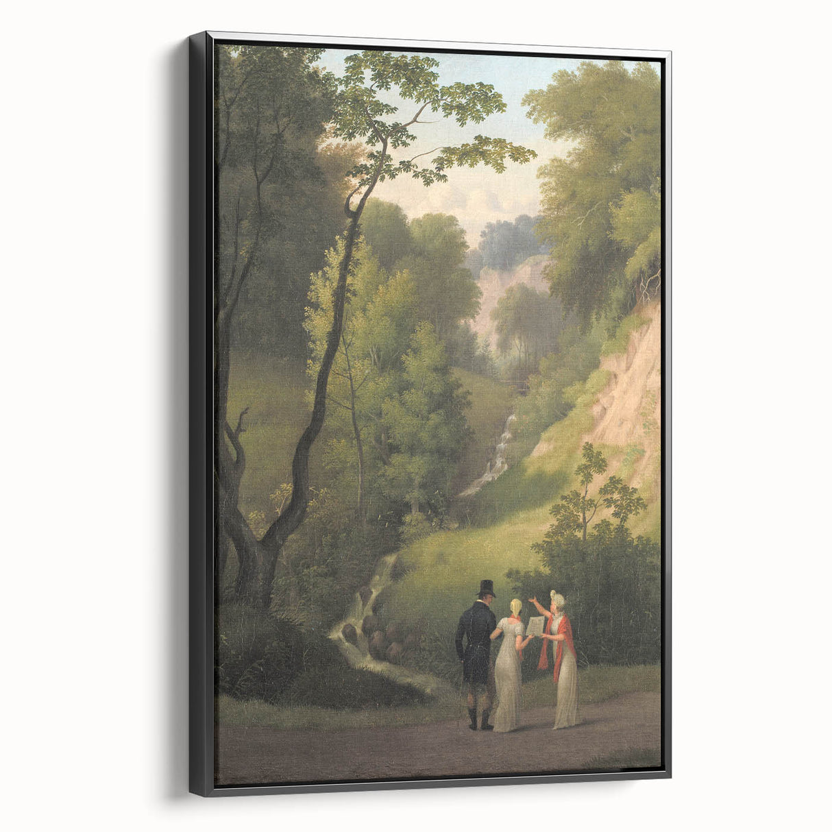 Realism Art Print of a Scenic Walk in Nature - Devil’s Cleft Scene