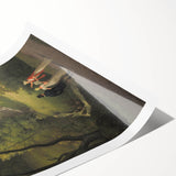 Realism Art Print of a Scenic Walk in Nature - Devil’s Cleft Scene